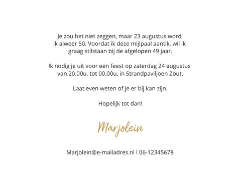 Uitnodiging verjaardag confetti krijtbord foto's 3