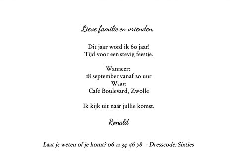 Uitnodiging verjaardagsfeestje 1965 3