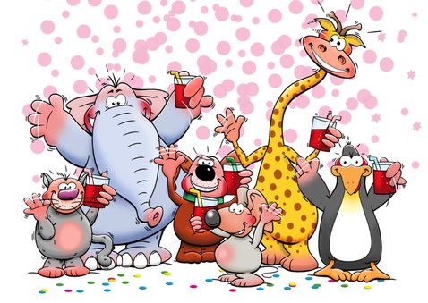Uitnodiging voor een feest voor een meisje met grote teksten 3