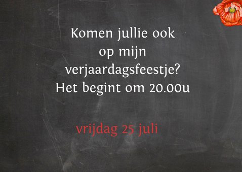 Uitnodiging wegwijzer klaprozen 2