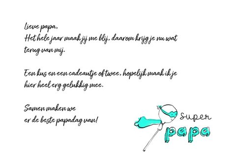 Vaderdag Super Papa 3
