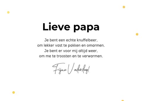 Vaderdagkaart happy fathers day 3D tekst krijtbord 3