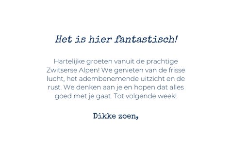 Vakantie collagekaart met eigen foto's 3