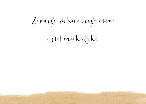Vakantiekaart Beach 3