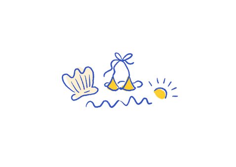 Vakantiekaart zomerse groetjes  2