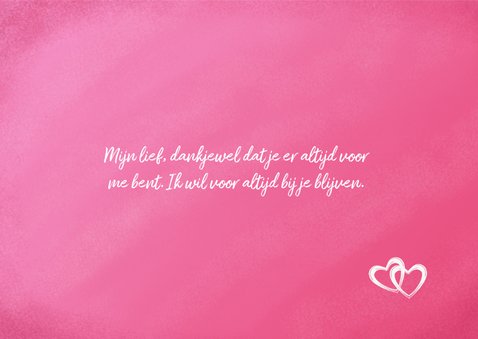 Valentijnskaart 'lief' met aanpasbare tekst 3