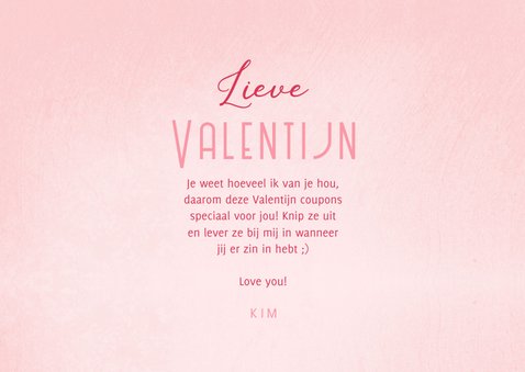 Valentijnskaart naughty coupons uitknipbaar 3