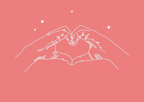 Valentijnskaart thank you bedankt vriendschap i love you 2