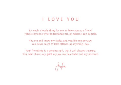 Valentijnskaart thank you bedankt vriendschap i love you 3