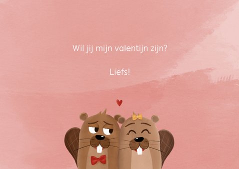 Valentijnskaartje are you a beaver 'cuz dam 3