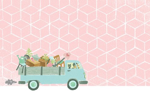 Verhuiskaart busje samenwonen 2