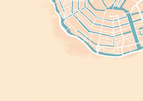 Verhuiskaart huisjes op plattegrond 2