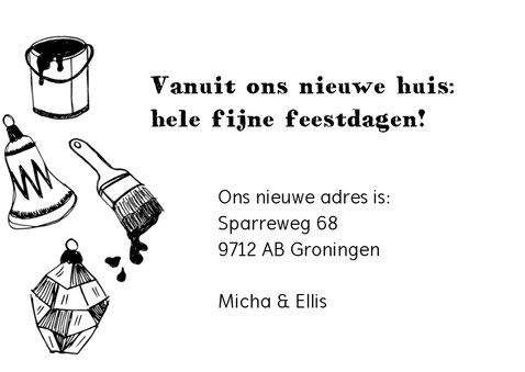Verhuiskaart kerst en klussen 3
