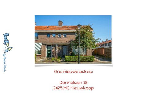 Verhuiskaart Loeki de Leeuw gaat verbouwen 2