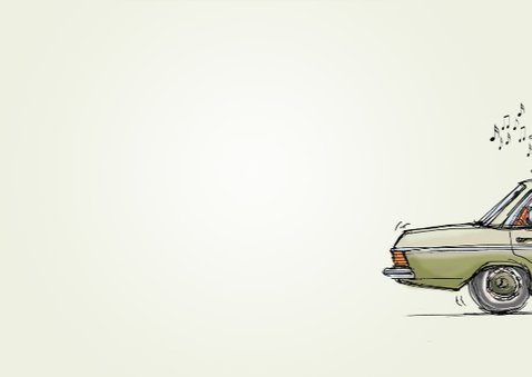 verhuiskaart Mercedes auto 3