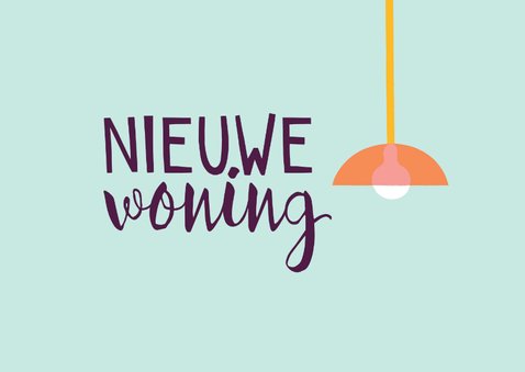 Verhuiskaart nieuwe woning cactus poes 2