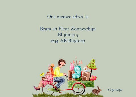 Verhuiskaart op de bakfiets 3