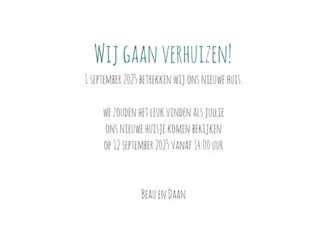 verhuiskaart vintage brievenbus 3