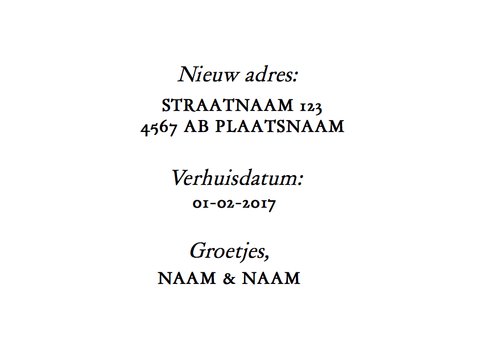 Verhuizen Grachtenpandjes 3