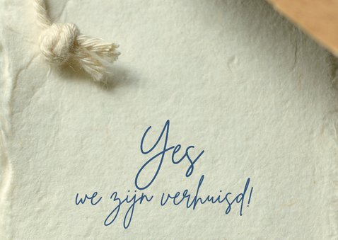 Verhuizen verhuisdoos met label 2