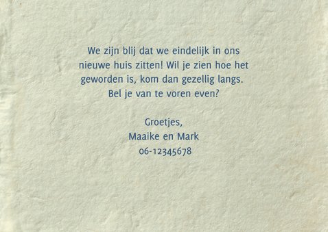 Verhuizen verhuisdoos met label 3