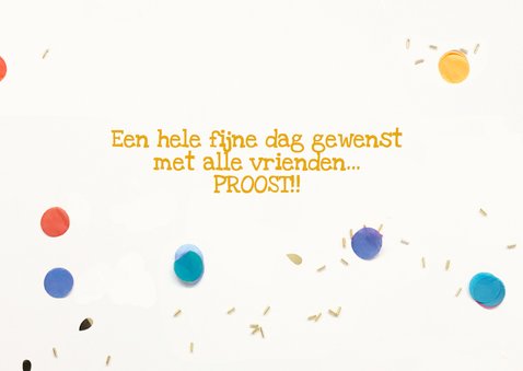 Verjaardag 18 jaar confetti 3