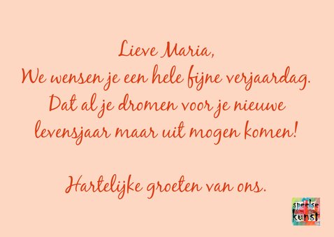 Verjaardag boogschutter IW 3