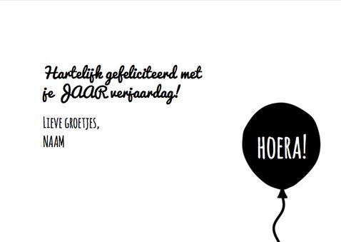 Verjaardag Enjoy today 3