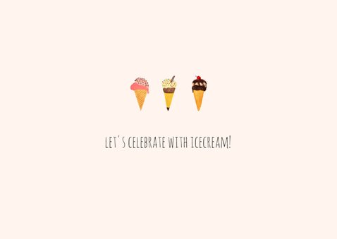Verjaardag Icecream - SV 2