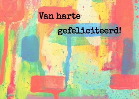 Verjaardag kleurrijk leven IW 2