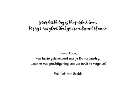 Verjaardag meisje feest roze - HR 3