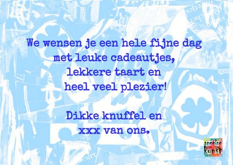 Verjaardag Stoer en Lief IW 3