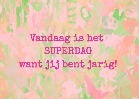 Verjaardag Superdag IW 2