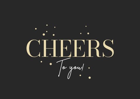 Verjaardagskaart 1976 goud confetti 50 jaar 2