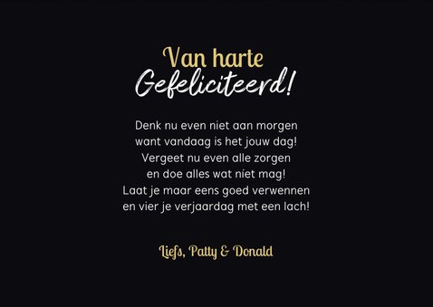 Verjaardagskaart 50 jaar retro muziek vinyl LP speler 3