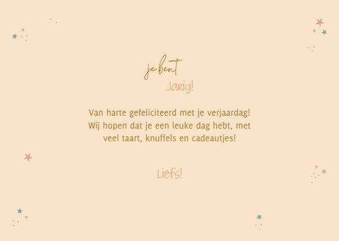 Verjaardagskaart feestende junglediertjes 3