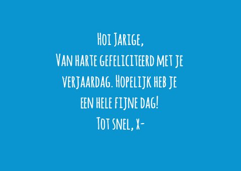 Verjaardagskaart gemixte gevoelens mixer en garde 3