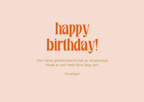 Verjaardagskaart happy birthday groene blokjes groovy paars  3