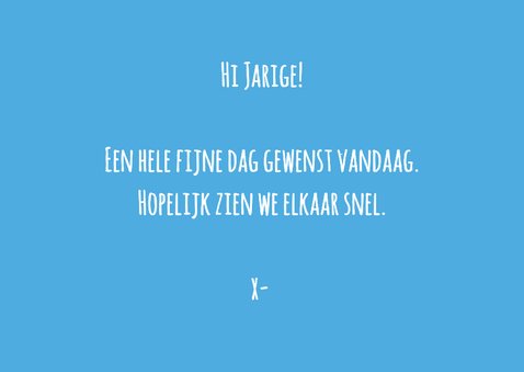 Verjaardagskaart Joepie de poepie hond...! 3
