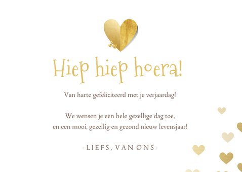 Verjaardagskaart - kus brievenbus met foto 3