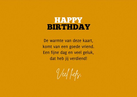 Verjaardagskaart man Happy Birthday 50 jaar foto 3