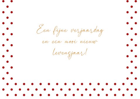 Verjaardagskaart Merry Birthday 3
