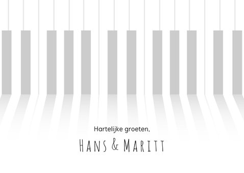 Verjaardagskaart - met de muziek mee 3