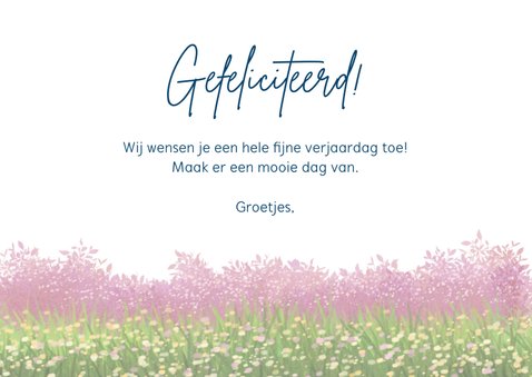 Verjaardagskaart met prachtig paard 3