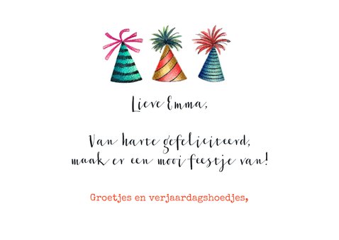 Verjaardagskaart met vrolijke dieren voor kids 3