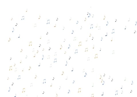 Verjaardagskaart pickup blauw met orkest 2