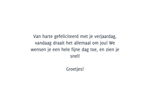 Verjaardagskaart roze Happy all-about-you-day to you! 3