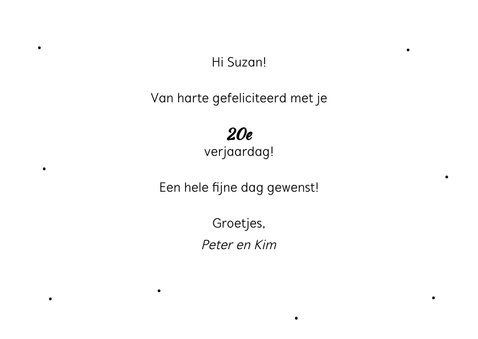 Verjaardagskaart teckel met grote bos ballonnen 3