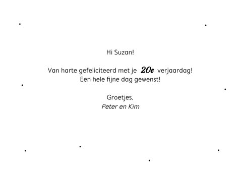 Verjaardagskaart teckel met grote bos ballonnen 3