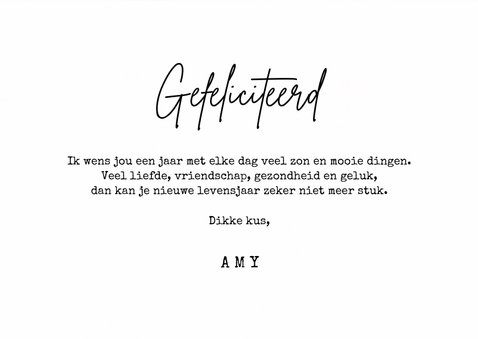 Verjaardagskaart verjaardag kusjes liefde gefeliciteerd 3